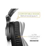 OneOdio Studio Pro 10 DJ專業監聽耳機(黑), , large