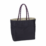 Lesportsac Medium Two-Way Tote 雙面托特包 購物袋 手提袋 便當袋 送禮 禮物 推薦(米白墨黑雙色), , large