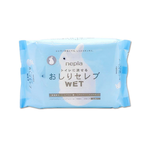 [日日好物]日本Nepia王子-超柔膚滋潤型可分解抽取式濕式衛生紙補充包60抽/袋(本品不含按壓式抽取盒,妮飄男女用可沖馬桶濕廁紙,清潔柔膚濕紙巾), , large