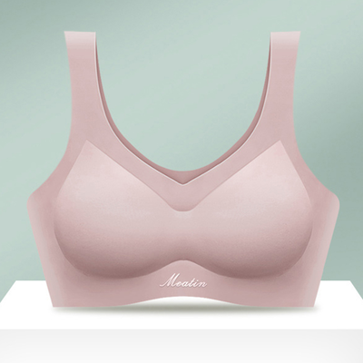 [凱得國際]KISSDIAMOND頂級乳膠抗菌無痕內衣KDW-M8204 XL/豆沙