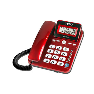 東元 XYFXC301來電顯示有線電話機(顏色隨機出貨)