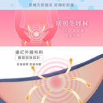 【Clany可蘭霓】 台灣製涼感竹炭遠紅外線印花抑菌消臭M-XL防漏生理褲 英國藍 2235-57, , large