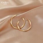 【Gulicc】古莉可 耳環  歐美大C耳環, , large