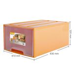 Tangerine Drawer Box(XL)-65L, , large