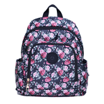 【lapagayo】典雅玫瑰尼龍後背包-PI-06399A-1-09黑色, , large