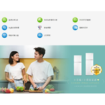 CHIMEI 292L Inverter Double Door Refrigerator UR-A298VB, , large