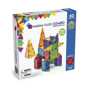 Magna-Tiles microMAGS磁力片-62片套組