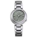 CITIZEN 星辰 L系列限量光動能優美女錶-銀/30mm EM0338-53H, , large