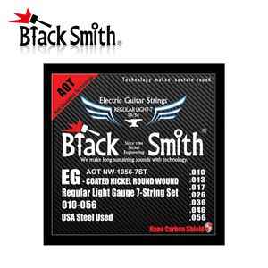BlackSmith ANW-1056-7ST 奈米碳纖維AOT薄包膜 7弦 電吉他弦【敦煌樂器】