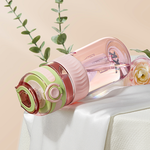 【TKK】美國進口Tritan克洛伊系列隨手杯 手提式 運動水壺550ML(直飲口設計)-青海藍, 青海藍, large