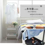 【Y HOUSE】極簡主義移動式衣帽架 便衣架 開放試衣架 吊衣架 掛衣架 衣櫥架 附輪-黑色, , large