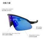 [秉宸] NEW BALANCE 運動太陽眼鏡 偏光鏡 台灣公司貨 可調鼻墊 運動眼鏡 NB08111 25SS, , large