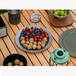 304 Stainless Steel Plate (22cm Diameter), , large