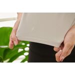 YOGA FLOW Flow Tank ( S ) 短版圓領罩衫 - 納瓦白 Khaki Grey, , large