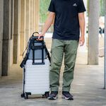 【YUNJOIN】三用功能後背包 小後背包 平板可放 B5可放 可插入旅行箱拉桿 輕旅行 耐用防潑水, , large