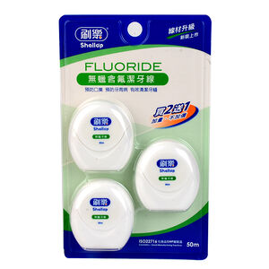 Shallop Fluoride Unwaxed Dental Floss