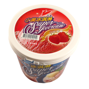 小美草莓冰淇淋(每桶520g)