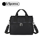Lesportsac Large East/West Top Handle Tote 斜背手提托特包 兩用包 側背包 送禮 禮物 女包(永恆黑), , large