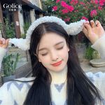 【Gulicc】古莉可 髮箍 可愛裝扮小羊耳朵 毛絨髮箍, , large