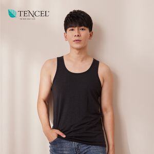 【現貨】MIT台灣製 天絲棉舒膚男內著 消臭背心 PL6804