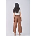 (M) simply yours高腰寬版橘色長褲二手衣, , large