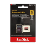 【SanDisk】 Extreme PRO 64G UHS-I U3 A2 V30 microSDXC 記憶卡, , large