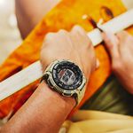 CASIO 卡西歐 PRO TREK  戶外運動太陽能環保手錶-黃 PRG-340SC-5, , large