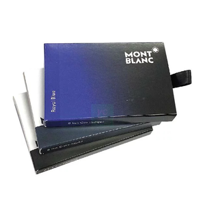 【萬寶龍 MontBlanc 】卡式墨水管 卡水 8入 /盒 128197 黑色 / 128198 藍色 /105195 深藍