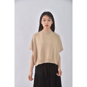 (F) balen韓牌質感杏色短袖上衣二手衣