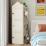 【AOTTO】小屋洞洞板三層置物旋轉收納書架(AC-217), , large