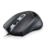 E-BOOKS E-PCG244 M67 Three-Stage Switching Ultra-Quiet Wired Mouse High-Precision 4-Key USB Connection, , large