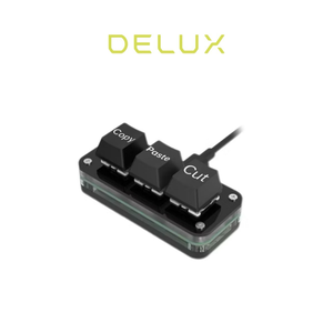 【Leo手機周邊專賣店】DeLUX (SIKAI)三鍵有線鍵盤 已設定COPY/PASTE/CUT