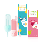Luveta Newborn Baby Oral Cleansing Combo - Baby Toothbrush x 2 (Pink Blue & Pink) / Teeth Foam 50ml x 1 / Teeth Spray 20ml x 1, , large