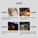 迷你鑰匙扣探照燈(GU03) LED手電筒鑰匙圈 USB充電 戶外活動 夜間防身, , large
