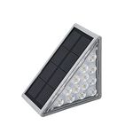 Solar-Powered Step Light – White Light (2 Pcs/Set), 白光（兩入）, large
