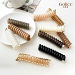 【Gulicc】古莉可 髮圈 氣質簡約 編髮 電話線髮圈, , large