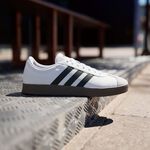 Kixpress-Adidas 愛迪達 VL Court Base 女 運動休閒鞋 舒適 白 黑 [ID3714], , large
