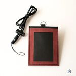 [LOGINHEART]免取卡正面感應證件套 氣勢紅 可客製 其他夾層票卡不干擾 臺灣製造獨家精品 附矽膠掛繩, , large