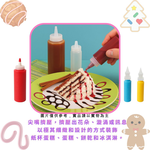 金德恩 台灣製造 尖嘴擠壓醬料瓶 糖霜擠壓瓶 分裝瓶 果糖 蜂蜜 塑膠瓶  沙拉醬瓶 番茄醬瓶 調味料, , large