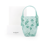 ISSEY MIYAKE BAO BAO DAZZLE 4X4 透明果凍手提包/湖水綠, , large