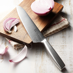 【日本極KEEMAKE】日本極 高碳鋼 輕巧極緻一體構造 不鏽鋼刀-4入組(蔬果小刀+三德+牛刀+中華包丁菜刀), , large