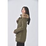 (S) sly mii itary質感連帽綠色外套二手衣, , large