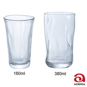 日本ADERIA 手捻仿陶 水杯 玻璃杯 果汁杯 飲料杯 金益合玻璃器皿