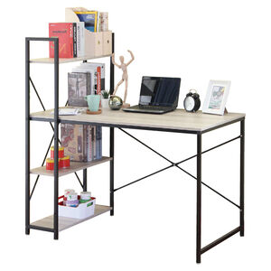 bookshelf work table