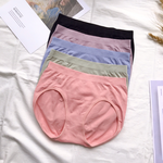 [SHIANEY]Taiwan-Made AQUATIMO Cool Fiber Mid-Rise Stretch Seamless Panties, , large