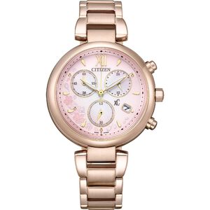 CITIZEN 星辰 XC Hebe田馥甄廣告配戴款 亞洲限定 光動能計時女錶 FB1456-65X