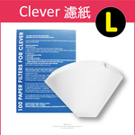 [日日好物]台灣Mr.Clever植物纖維扇形濾紙白色100張/盒㊣原廠公司貨(多款可選), , large
