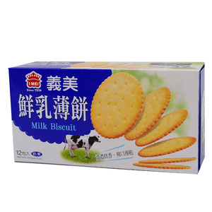 義美量販鮮乳薄餅240克x2盒