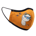 【seisei】Antibacterial Face Masks_Buddy Annoying / Orange, , large