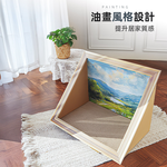 【上手家居】油畫貓抓板 花叢(貓抓板/貓抓屋/貓抓窩/貓抓/貓抓板屋), , large